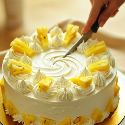 Chocolate Pineapple Gateau Cake