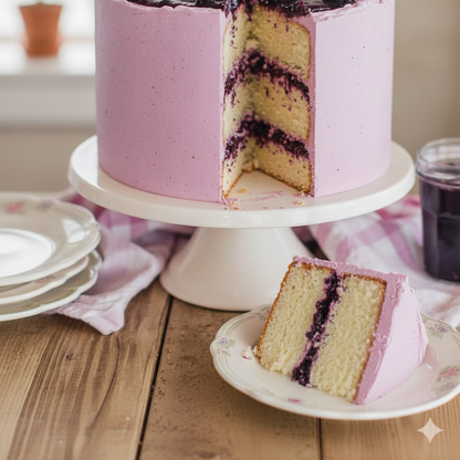 Blueberry Vanilla Cake